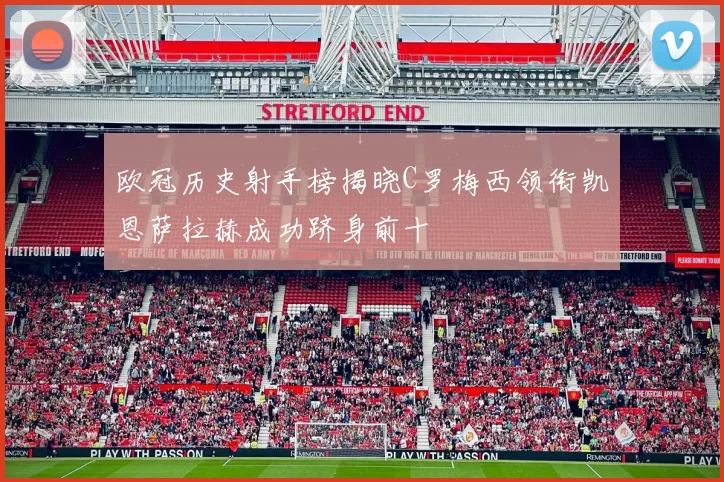欧冠历史射手榜揭晓C罗梅西领衔凯恩萨拉赫成功跻身前十